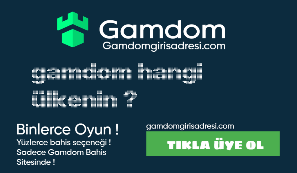 gamdom hangi ülkenin